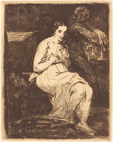 The Toilette (La toilette), 1862. Creator: Edouard Manet