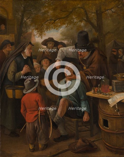 The Tooth-Puller, 1651. Creator: Jan Steen.