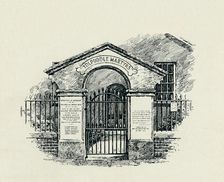 The Tolpuddle Memorial at the Tolpuddle Methodist Chapel, 1934