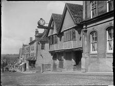 The Tolsey, High Street, Burford, Burford, West Oxfordshire, Oxfordshire, 1924. Creator: Katherine Jean Macfee