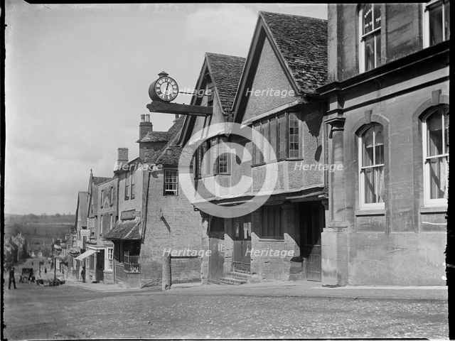 The Tolsey, High Street, Burford, Burford, West Oxfordshire, Oxfordshire, 1924. Creator: Katherine Jean Macfee.