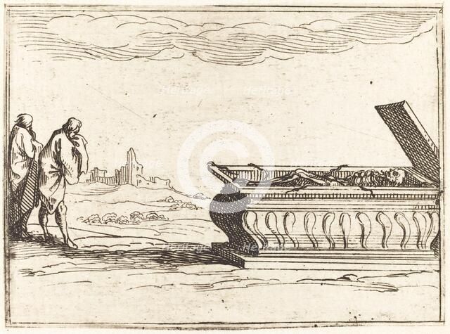 The Tomb, 1628. Creator: Jacques Callot.