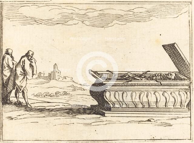 The Tomb, 1628. Creator: Jacques Callot.