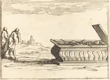 The Tomb, 1628. Creator: Jacques Callot