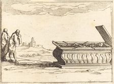 The Tomb, 1628. Creator: Jacques Callot