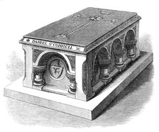 The Tomb of Daniel O'Connell in Prospect Cemetery, Glasnevin, Dublin, 1869. Creator: Unknown