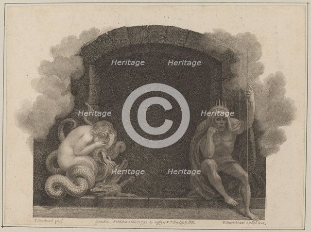 The Tomb of Death. Creator: Francesco Bartolozzi.