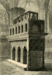 The Tomb of Edward the Confessor (1881). Creator: Unknown