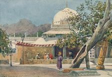 The Tomb of Khwajah Muin-Ud-Din Chisti, in the Dargah, Ajmere c1880 (1905). Creator: Alexander Henry Hallam Murray