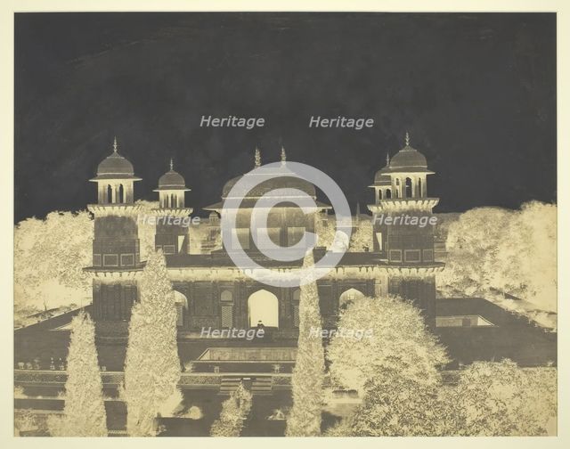 The Tomb of Itimad-ud-Dawlah, c. 1858/62. Creator: John Murray.