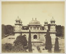 The Tomb of Itimad-ud-Daulah, c. 1858/62. Creator: John Murray