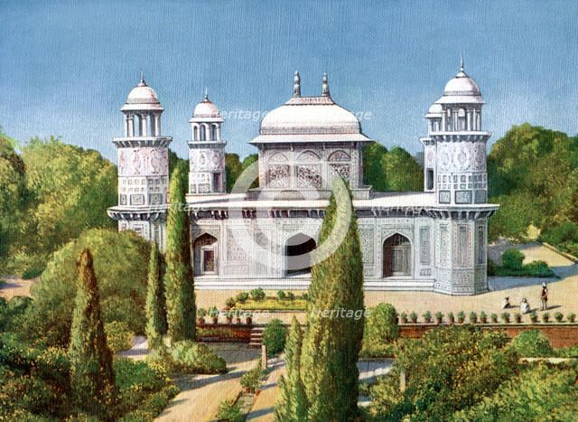 The Tomb of Itmad-ud-Dowlah, Agra, India, early 20th century. Artist: Unknown
