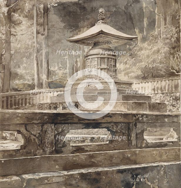 The Tomb of Iyeyasu Tokugawa, 1888. Creator: John La Farge.