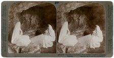 The tomb of Jesus, outside Jerusalem, Palestine, 1904.Artist: Underwood & Underwood