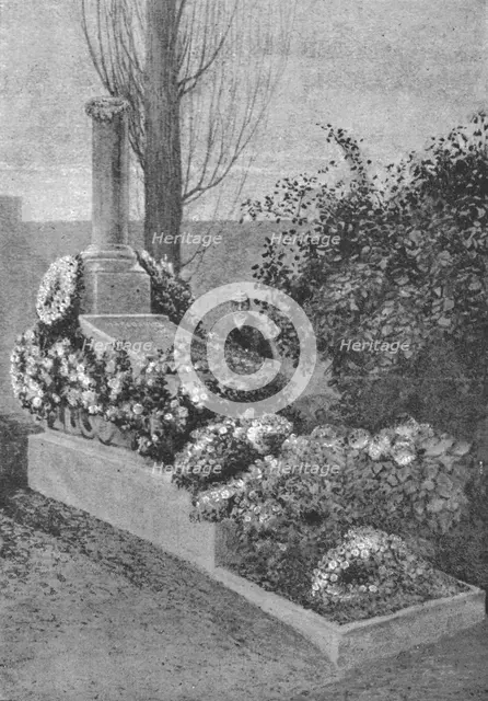 ''The tomb of Madame De Bonnemain in Ixelles Cemetery', 1891. Creator: Unknown.