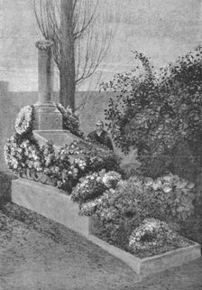 'The tomb of Madame De Bonnemain in Ixelles Cemetery 1891. Creator: Unknown