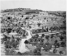 The Tomb of Mary. The Mount of Olives, Gethsemane, Between 1860 and 1880