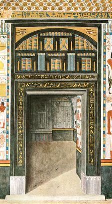The tomb of Puimre, Thebes, Egypt, (1928). Creator: Unknown