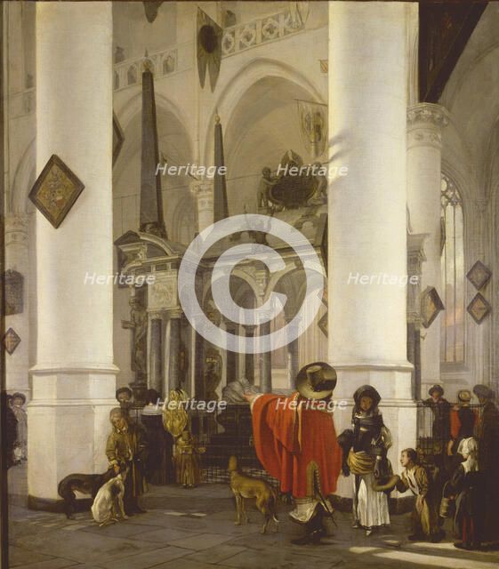The Tomb of William the Silent in the Nieuwe Kerk in Delft, 1656.