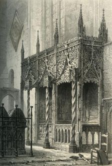 The Tomb of the Howards. - Arundel Church c1870