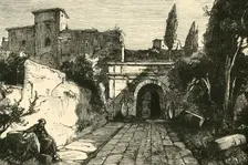 The Tomb of the Scipios at Rome 1890. Creator: Unknown