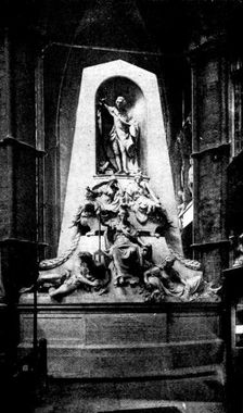 The tombs of statesmen in Westminster Abbey: William Pitt, Earl of Chatham, 1898. Creator: Unknown