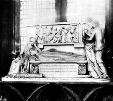 The tombs of statesmen in Westminster Abbey: Spencer Perceval, 1898. Creator: Unknown