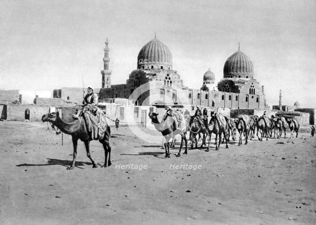 The Tombs of the Califs, Cairo, Egypt, c1920s. Artist: Unknown