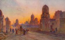 The Tombs of the Kaliphs, Cairo c1850-1906, (1906). Creator: Frank Dillon