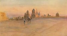 The Tombs of the Khalifs c1905, (1912). Artist: Walter Frederick Roofe Tyndale