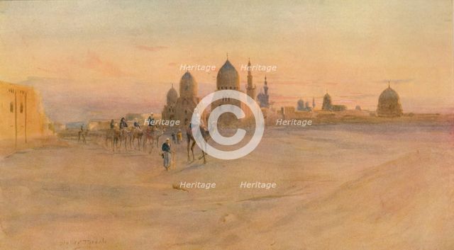 'The Tombs of the Khalifs', c1905, (1912). Artist: Walter Frederick Roofe Tyndale.