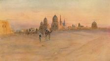 The Tombs of the Khalifs c1905, (1912). Artist: Walter Frederick Roofe Tyndale