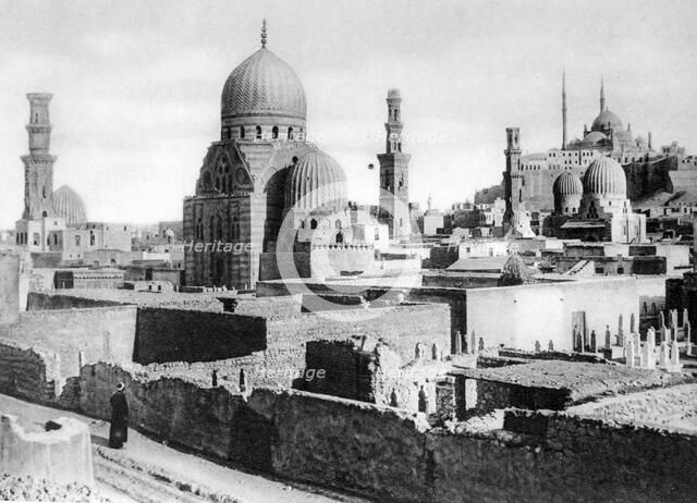 The Tombs of the Mameluks, Cairo, Egypt, c1920s. Artist: Unknown