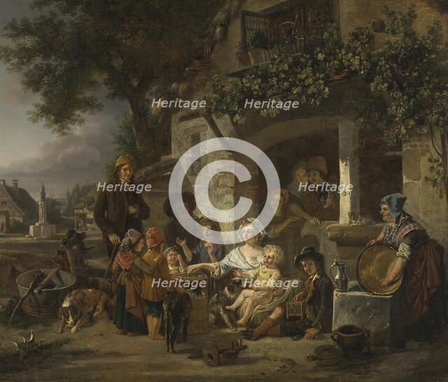 The Top, late 18th-early 19th century. Creator: Jean-Louis Demarne.