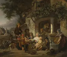 The Top, late 18th-early 19th century. Creator: Jean-Louis Demarne