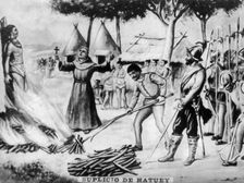 The Torment of Hatuey, (16th century), 1920s