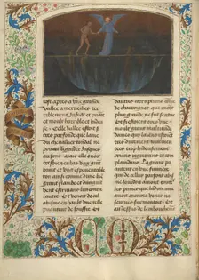 The Torment of the Proud - Valley of Burning Sulphur; Les Visions du chevalier Tondal, 1475. Creator: Simon Marmion