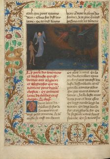 The Torment of Unchaste Monks and Nuns; Les Visions du chevalier Tondal, 1475. Creator: Simon Marmion