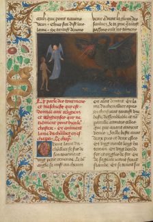 The Torment of Unchaste Monks and Nuns; Les Visions du chevalier Tondal, 1475. Creator: Simon Marmion