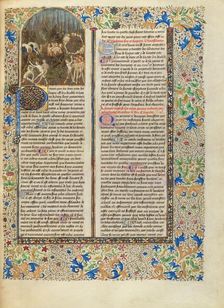 The Torments of Hell; Cité de Dieu, about 1440-1450. Creator: Master of the Oxford Hours