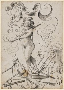 The torments of love , c. 1516. Creator: Graf, Urs (c. 1485-1527/28)