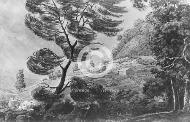 The Tornado, 1811-ca. 1813. Creator: Pavel Petrovic Svin'in.