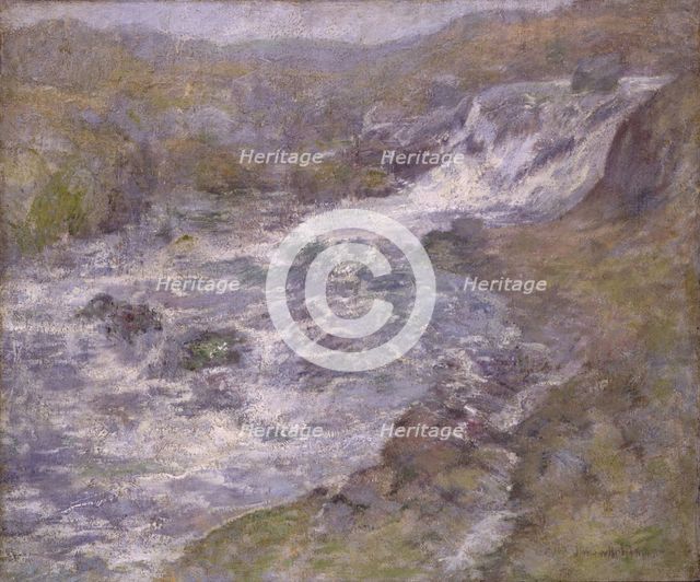 The Torrent, ca. 1900. Creator: John Henry Twachtman.