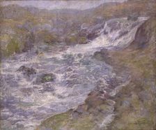 The Torrent, ca. 1900. Creator: John Henry Twachtman
