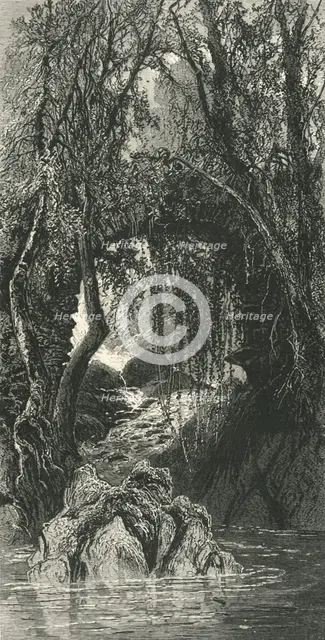'The Torrent Walk, Dolgelly', c1870.