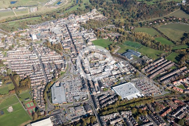 The town centre and Heritage Action Zone, Bishop Auckland, County Durham, 2018. Creator: Emma Trevarthen.