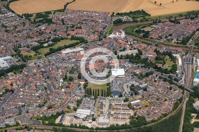 The town centre and High Street Heritage Action Zone, Selby, North Yorkshire, 2022. Creator: Emma Trevarthen.