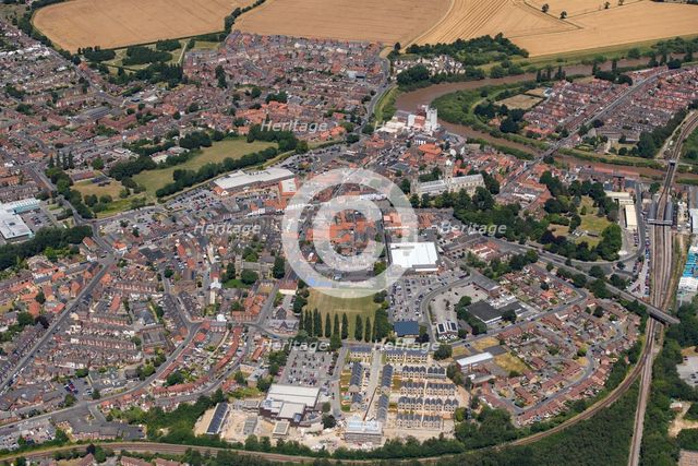 The town centre and High Street Heritage Action Zone, Selby, North Yorkshire, 2022. Creator: Emma Trevarthen.