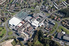 The town centre, Castle Dene Shopping Centre and New Town, Peterlee, County Durham, 2018. Creator: Emma Trevarthen