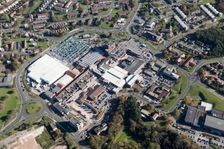 The town centre, Castle Dene Shopping Centre and New Town, Peterlee, County Durham, 2018. Creator: Emma Trevarthen